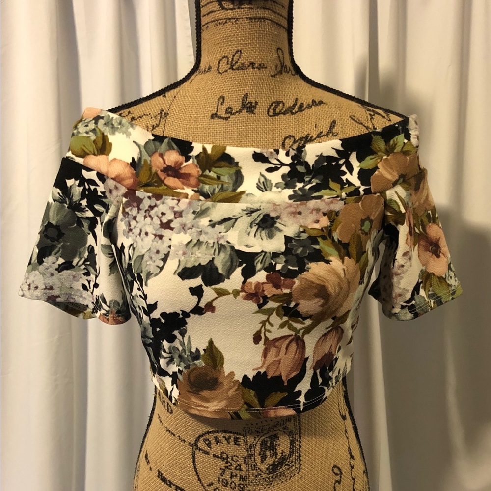 Floral Crop Top